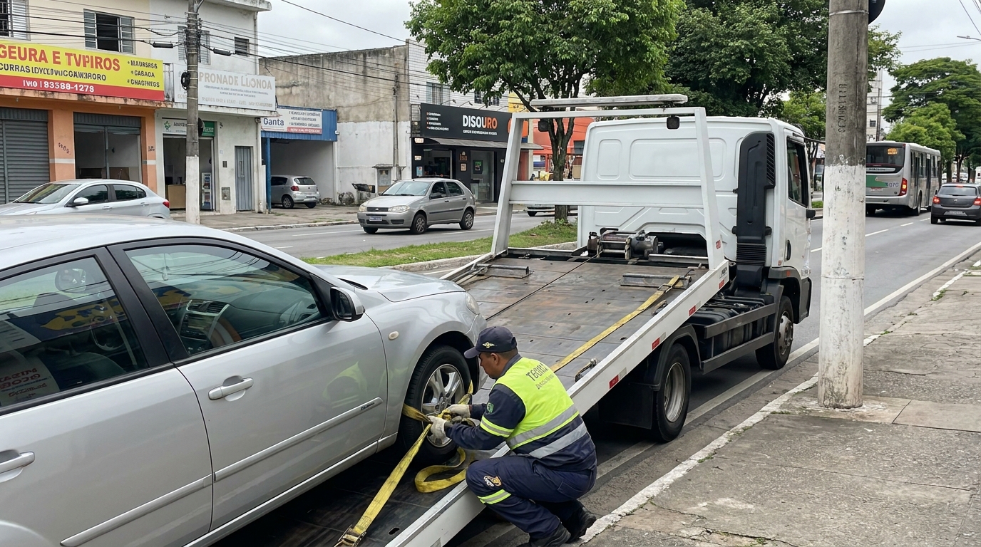 Transporte de Automóvel no Caçari, Boa Vista‑RR